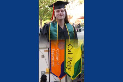 Ashley Threlfall 2011 Cal Poly Graduate